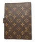 LOUIS VUITTON (ルイ ヴィトン) モノグラム　アジェンダMM ブラウン：35000円