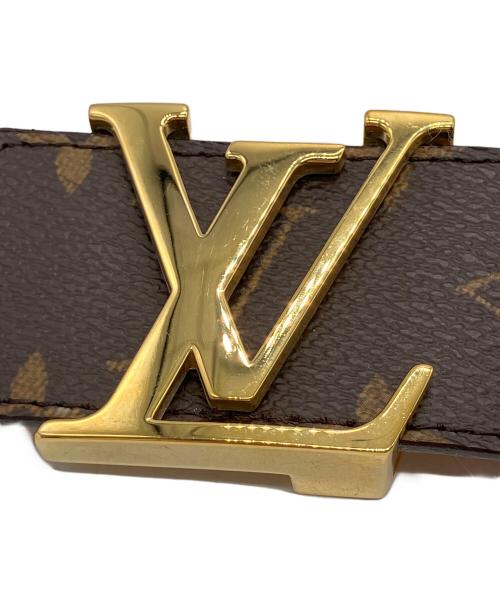 LOUIS VUITTON（ルイ ヴィトン）LOUIS VUITTON (ルイ ヴィトン) モノグラム　サンチュール LVイニシアル ベルト ブラウンの古着・服飾アイテム