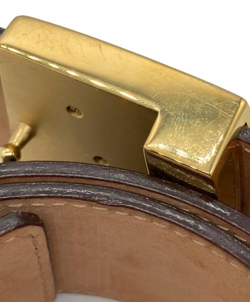 LOUIS VUITTON（ルイ ヴィトン）LOUIS VUITTON (ルイ ヴィトン) モノグラム　サンチュール LVイニシアル ベルト ブラウンの古着・服飾アイテム