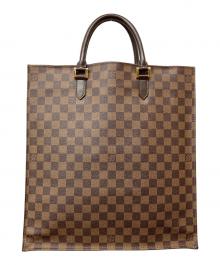 LOUIS VUITTON（ルイ ヴィトン）の古着「ダミエ　サックプラ」｜ブラウン