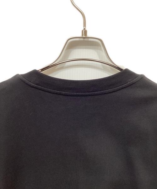 MONCLER（モンクレール）MONCLER (モンクレール) 半袖カットソー ブラック サイズ:Ｌの古着・服飾アイテム