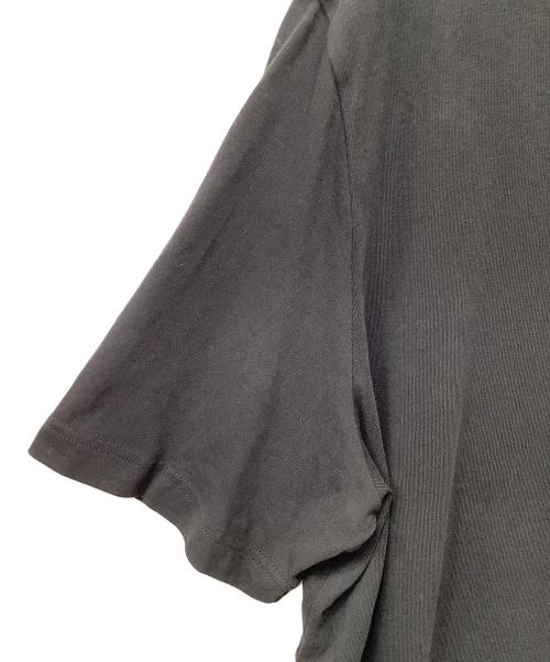 MONCLER（モンクレール）MONCLER (モンクレール) 半袖カットソー ブラック サイズ:Ｌの古着・服飾アイテム