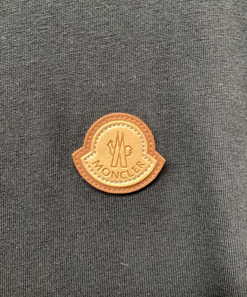MONCLER（モンクレール）MONCLER (モンクレール) 半袖カットソー ブラック サイズ:Ｌの古着・服飾アイテム