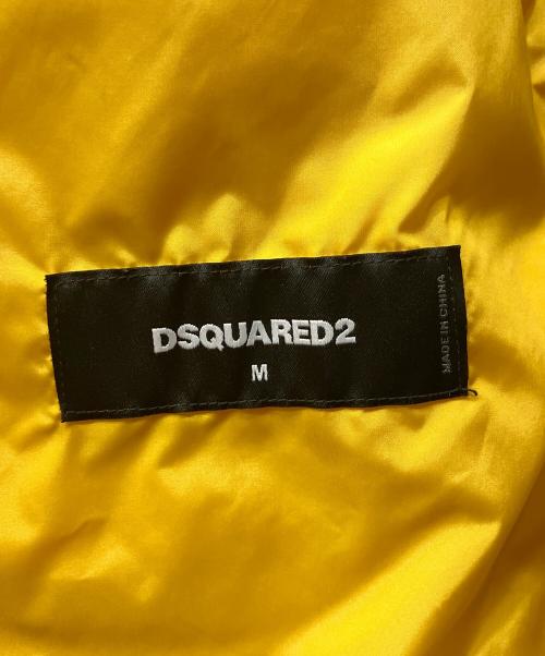 DSQUARED2（ディースクエアード）DSQUARED2 (ディースクエアード) ライトウェイトナイロンジャケット イエロー サイズ:Ｍの古着・服飾アイテム