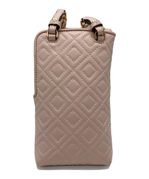 TORY BURCH（トリーバーチ）TORY BURCH (トリーバーチ) スマホショルダーウォレット ピンクの古着・服飾アイテム