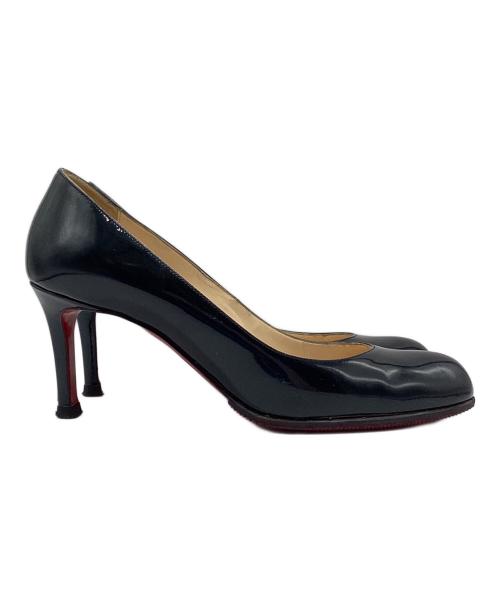 Christian Louboutin（クリスチャン・ルブタン）Christian Louboutin (クリスチャン・ルブタン) ヒールパンプス ブルー サイズ:36の古着・服飾アイテム