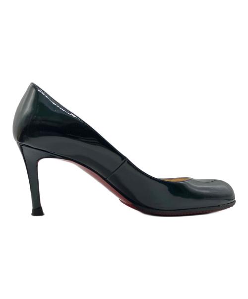 Christian Louboutin（クリスチャン・ルブタン）Christian Louboutin (クリスチャン・ルブタン) ヒールパンプス ブルー サイズ:36の古着・服飾アイテム