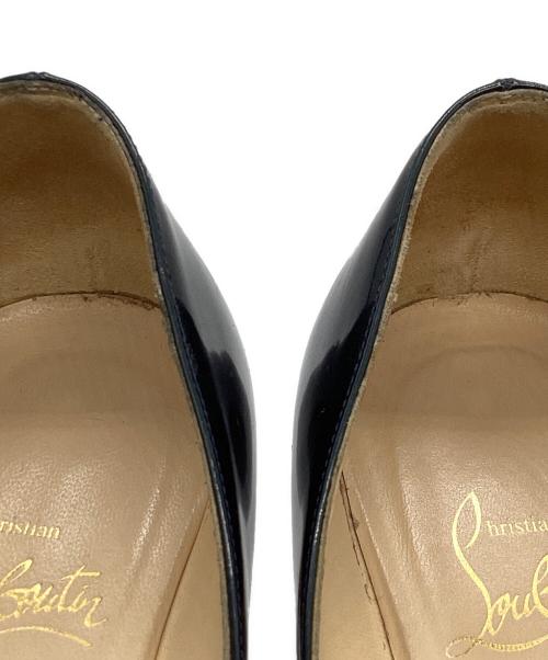 Christian Louboutin（クリスチャン・ルブタン）Christian Louboutin (クリスチャン・ルブタン) ヒールパンプス ブルー サイズ:36の古着・服飾アイテム