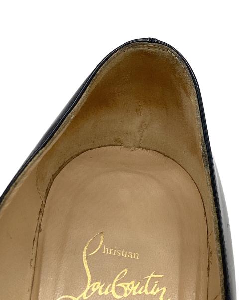 Christian Louboutin（クリスチャン・ルブタン）Christian Louboutin (クリスチャン・ルブタン) ヒールパンプス ブルー サイズ:36の古着・服飾アイテム