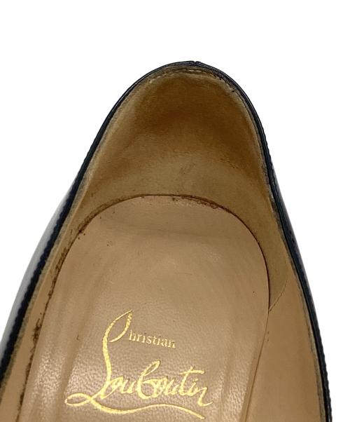 Christian Louboutin（クリスチャン・ルブタン）Christian Louboutin (クリスチャン・ルブタン) ヒールパンプス ブルー サイズ:36の古着・服飾アイテム