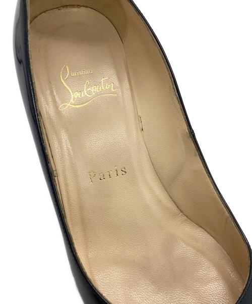 Christian Louboutin（クリスチャン・ルブタン）Christian Louboutin (クリスチャン・ルブタン) ヒールパンプス ブルー サイズ:36の古着・服飾アイテム