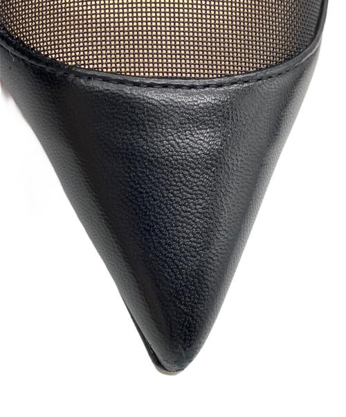 Christian Louboutin（クリスチャン・ルブタン）Christian Louboutin (クリスチャン・ルブタン) GALATIVI SPIKES ブラック×シルバー サイズ:36の古着・服飾アイテム