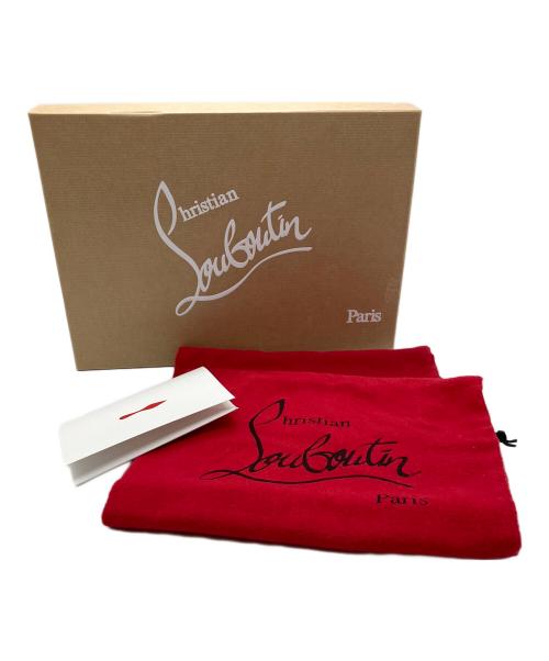 Christian Louboutin（クリスチャン・ルブタン）Christian Louboutin (クリスチャン・ルブタン) GALATIVI SPIKES ブラック×シルバー サイズ:36の古着・服飾アイテム