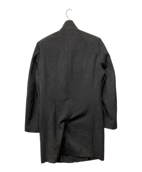 HUGO BOSS（ヒューゴ ボス）HUGO BOSS (ヒューゴ ボス) スタンドカラーコート グレー サイズ:050の古着・服飾アイテム