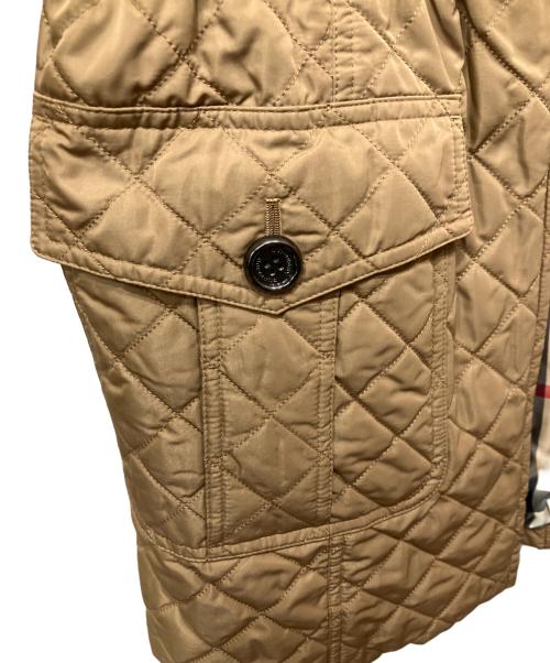 BURBERRY LONDON（バーバリーロンドン）BURBERRY LONDON (バーバリーロンドン) キルティングコート ブラウン サイズ:40の古着・服飾アイテム