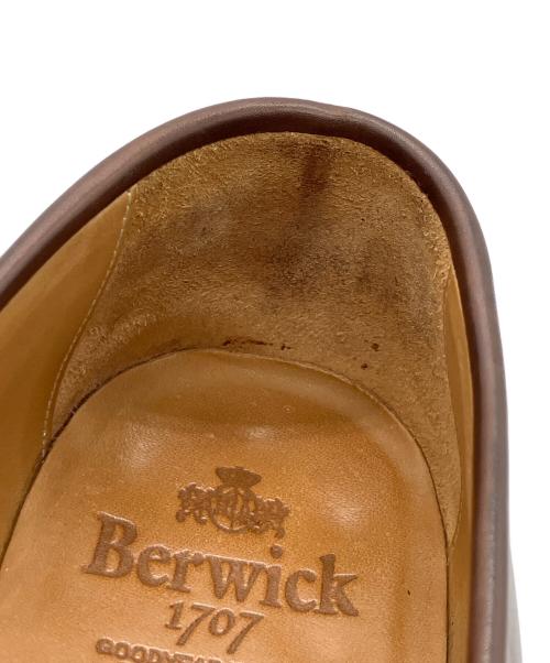 berwick（バーウィック）berwick (バーウィック) コインローファー ブラウン サイズ:7 1/2の古着・服飾アイテム