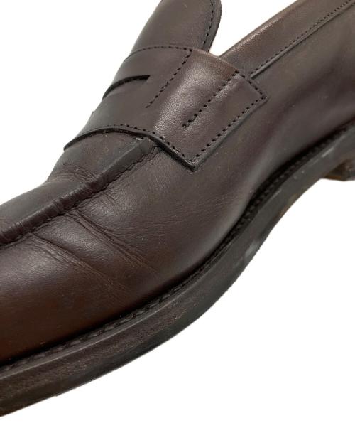 berwick（バーウィック）berwick (バーウィック) コインローファー ブラウン サイズ:7 1/2の古着・服飾アイテム