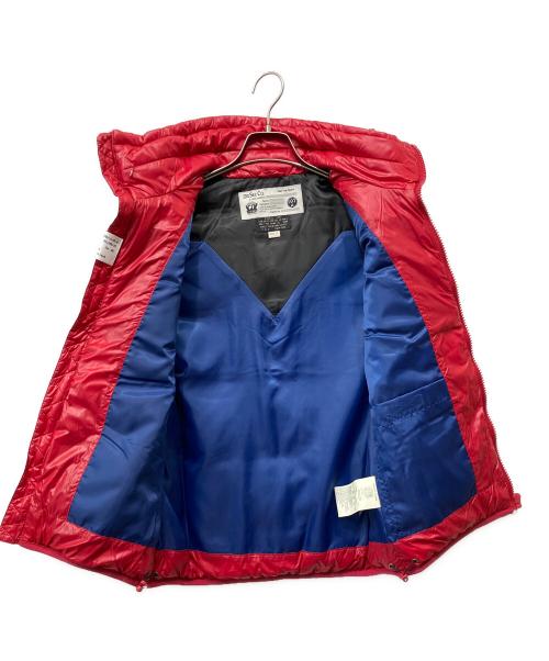 DIESEL（ディーゼル）DIESEL (ディーゼル) ダウンベスト レッド サイズ:Sの古着・服飾アイテム