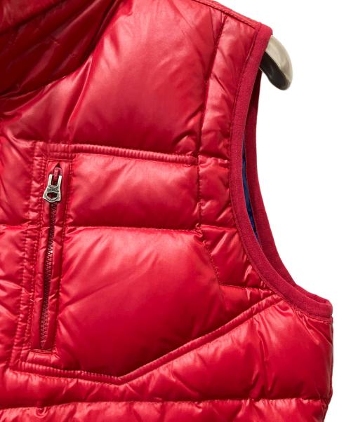 DIESEL（ディーゼル）DIESEL (ディーゼル) ダウンベスト レッド サイズ:Sの古着・服飾アイテム