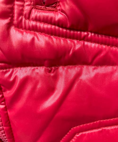 DIESEL（ディーゼル）DIESEL (ディーゼル) ダウンベスト レッド サイズ:Sの古着・服飾アイテム