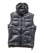 DIESELディーゼル）の古着「ダウンベスト」｜ブラック