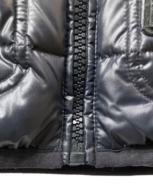 DIESEL（ディーゼル）DIESEL (ディーゼル) ダウンベスト ブラック サイズ:Ｍの古着・服飾アイテム
