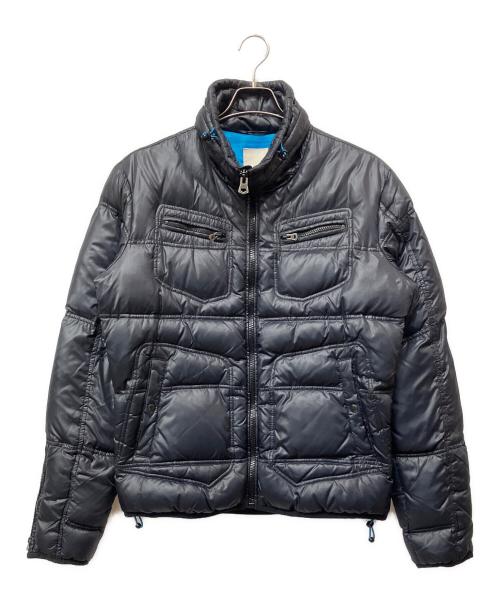 DIESEL（ディーゼル）DIESEL (ディーゼル) ダウンジャケット ブラック サイズ:Lの古着・服飾アイテム