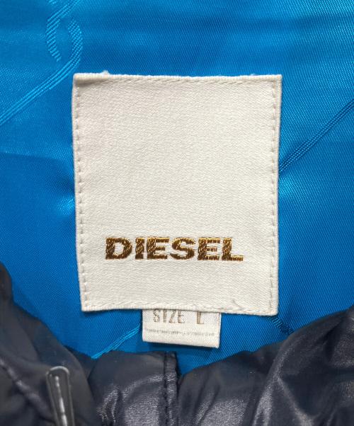 DIESEL（ディーゼル）DIESEL (ディーゼル) ダウンジャケット ブラック サイズ:Lの古着・服飾アイテム