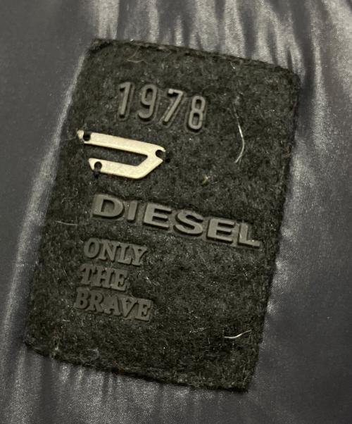 DIESEL（ディーゼル）DIESEL (ディーゼル) ダウンジャケット ブラック サイズ:Lの古着・服飾アイテム