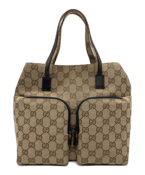 GUCCI（グッチ）GUCCI (グッチ) GGキャンバス トートバッグの古着・服飾アイテム