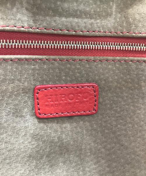 HIROFU（ヒロフ）HIROFU (ヒロフ) トートバッグ レッドの古着・服飾アイテム
