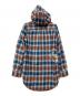 Hysteric Glamour (ヒステリックグラマー) ジップパーカー ネルチェック ブルー×ブラウン サイズ:Free：12000円