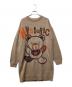 Hysteric Glamour（ヒステリックグラマー）の古着「PATCH BEARジャカード ワンピース」｜ベージュ