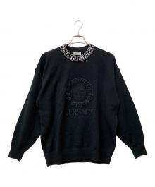 GIANNI VERSACE（ジャンニ・ヴェルサーチ）の古着「ニット オールド メデューサ」｜ブラック