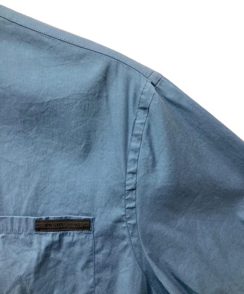 PRADA（プラダ）PRADA (プラダ) 半袖シャツ ブルー サイズ:41/16の古着・服飾アイテム