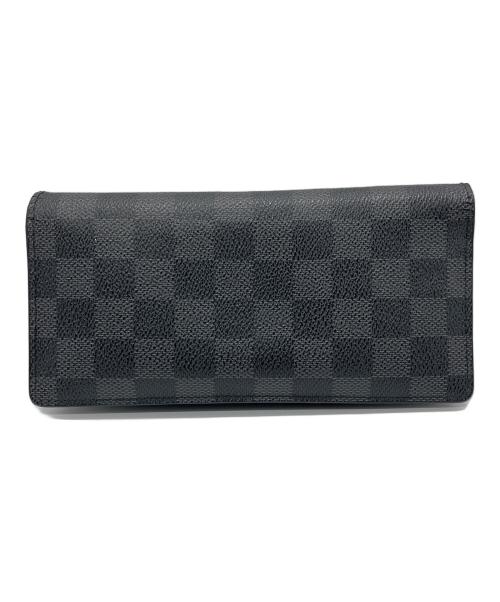LOUIS VUITTON（ルイ ヴィトン）LOUIS VUITTON (ルイ ヴィトン) ダミエ・グラフィット　ポルトフォイユブラザ ブラックの古着・服飾アイテム