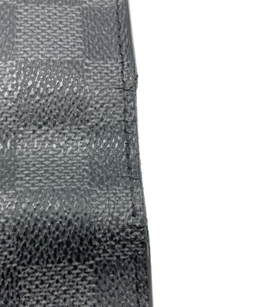 LOUIS VUITTON（ルイ ヴィトン）LOUIS VUITTON (ルイ ヴィトン) ダミエ・グラフィット　ポルトフォイユブラザ ブラックの古着・服飾アイテム