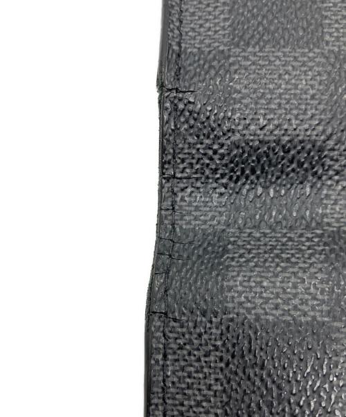 LOUIS VUITTON（ルイ ヴィトン）LOUIS VUITTON (ルイ ヴィトン) ダミエ・グラフィット　ポルトフォイユブラザ ブラックの古着・服飾アイテム