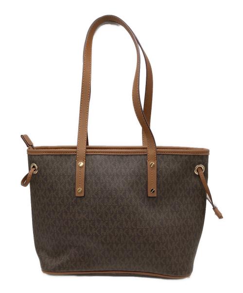 MICHAEL KORS（マイケルコース）MICHAEL KORS (マイケルコース) トートバッグ ブラウンの古着・服飾アイテム
