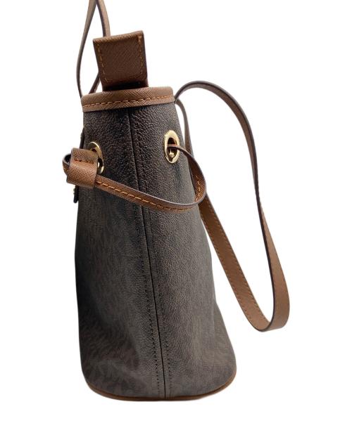 MICHAEL KORS（マイケルコース）MICHAEL KORS (マイケルコース) トートバッグ ブラウンの古着・服飾アイテム