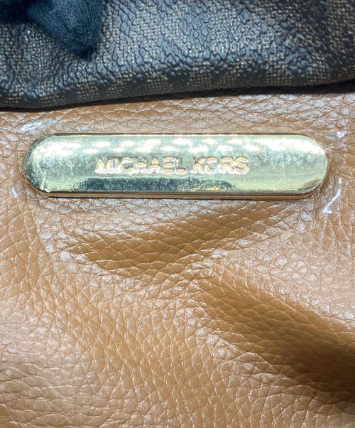 MICHAEL KORS（マイケルコース）MICHAEL KORS (マイケルコース) トートバッグ ブラウンの古着・服飾アイテム