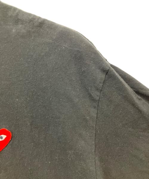 PLAY COMME des GARCONS（プレイコムデギャルソン）PLAY COMME des GARCONS (プレイコムデギャルソン) 半袖カットソー ブラック サイズ:XXLの古着・服飾アイテム