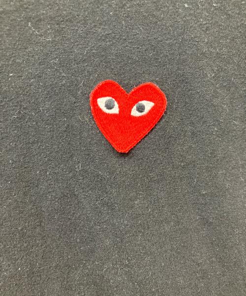 PLAY COMME des GARCONS（プレイコムデギャルソン）PLAY COMME des GARCONS (プレイコムデギャルソン) 半袖カットソー ブラック サイズ:XXLの古着・服飾アイテム
