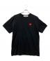 PLAY COMME des GARCONS（プレイコムデギャルソン）の古着「半袖カットソー」｜ブラック