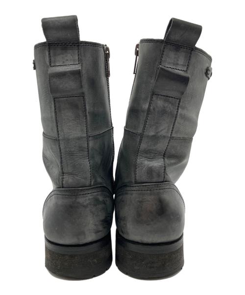 DIESEL（ディーゼル）DIESEL (ディーゼル) レースアップブーツ グレー サイズ:42の古着・服飾アイテム