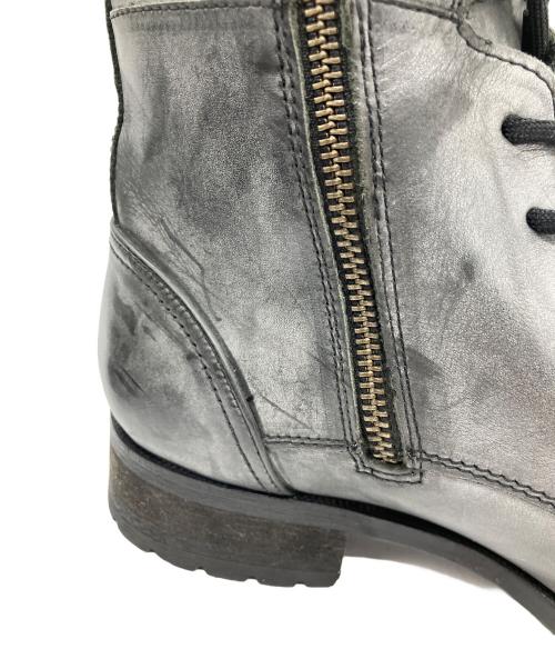 DIESEL（ディーゼル）DIESEL (ディーゼル) レースアップブーツ グレー サイズ:42の古着・服飾アイテム