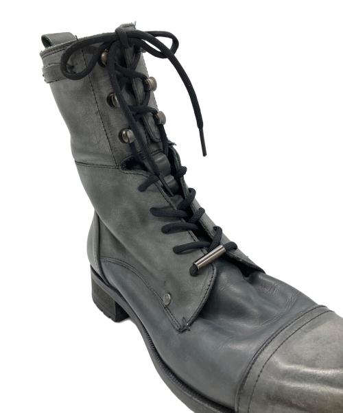 DIESEL（ディーゼル）DIESEL (ディーゼル) レースアップブーツ グレー サイズ:42の古着・服飾アイテム