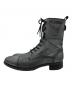 DIESEL (ディーゼル) レースアップブーツ グレー サイズ:42：8000円