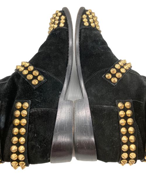 GIUSEPPE ZANOTTI（ジュゼッペザノッティ）GIUSEPPE ZANOTTI (ジュゼッペザノッティ) スタッズブーツ ブラック サイズ:41　1/2の古着・服飾アイテム