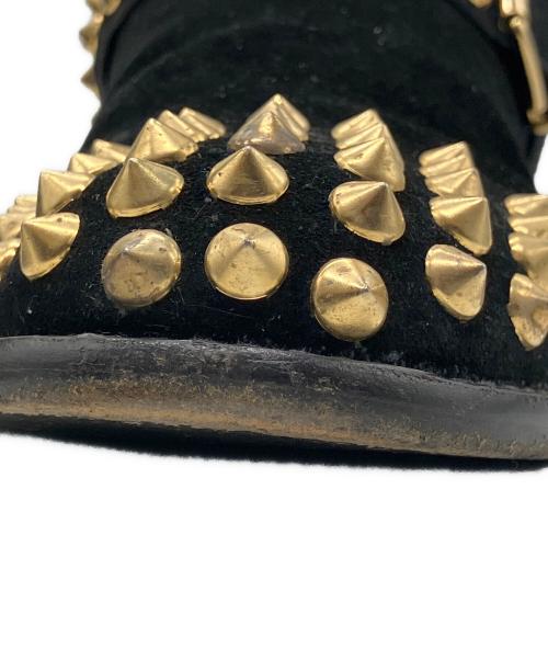 GIUSEPPE ZANOTTI（ジュゼッペザノッティ）GIUSEPPE ZANOTTI (ジュゼッペザノッティ) スタッズブーツ ブラック サイズ:41　1/2の古着・服飾アイテム